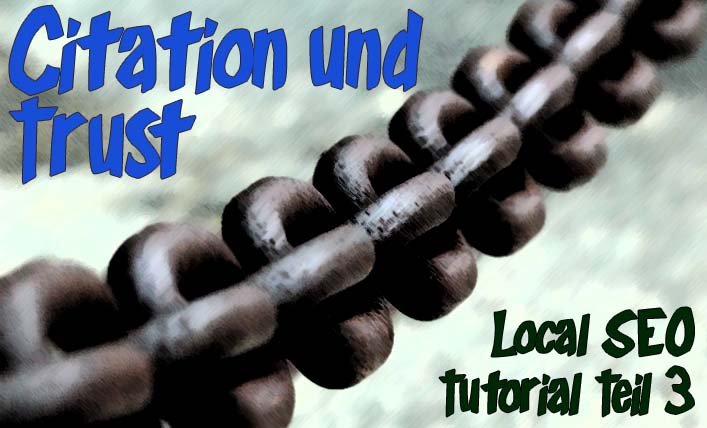 Citation und Trust - links aus Branchenbüchern