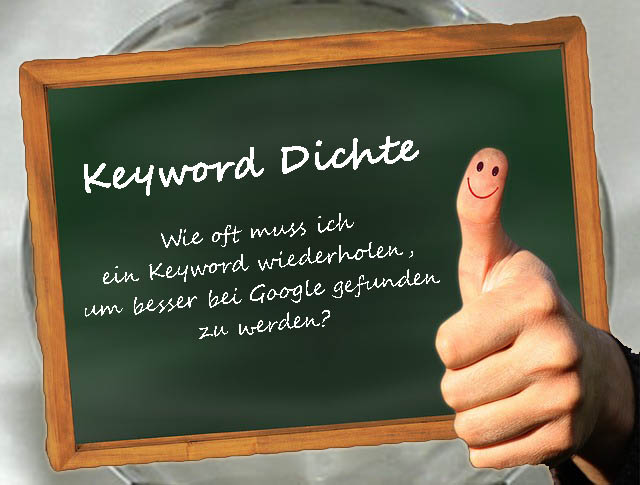 Perfekte Keyworddichte für Google (Keyword Density)