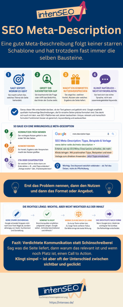 SEO Meta-Description Infografik