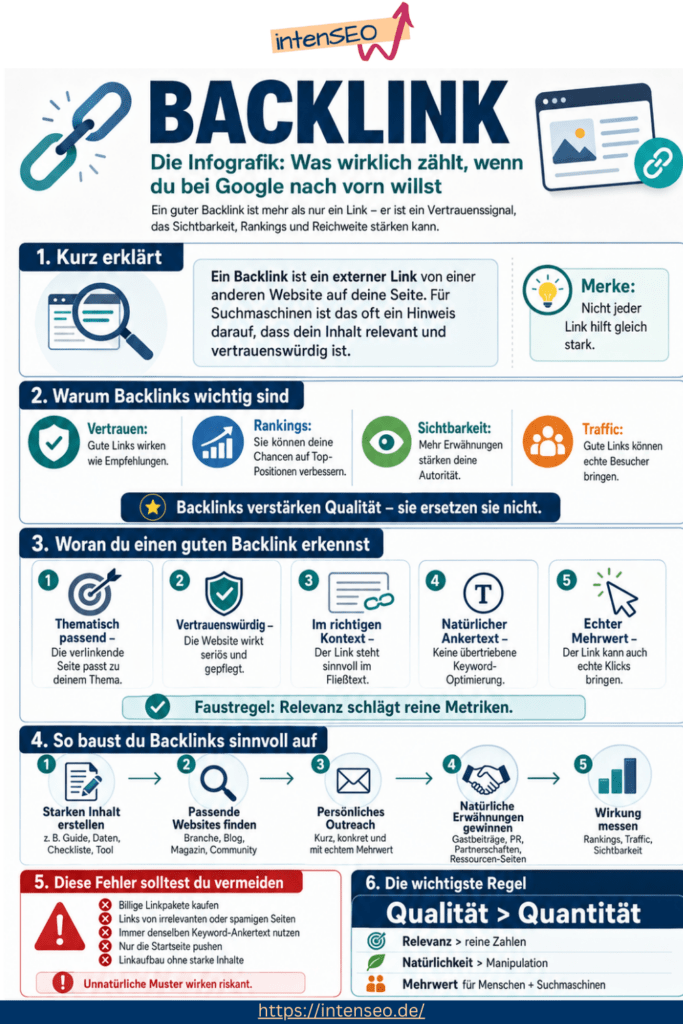 Backlinks Infografik