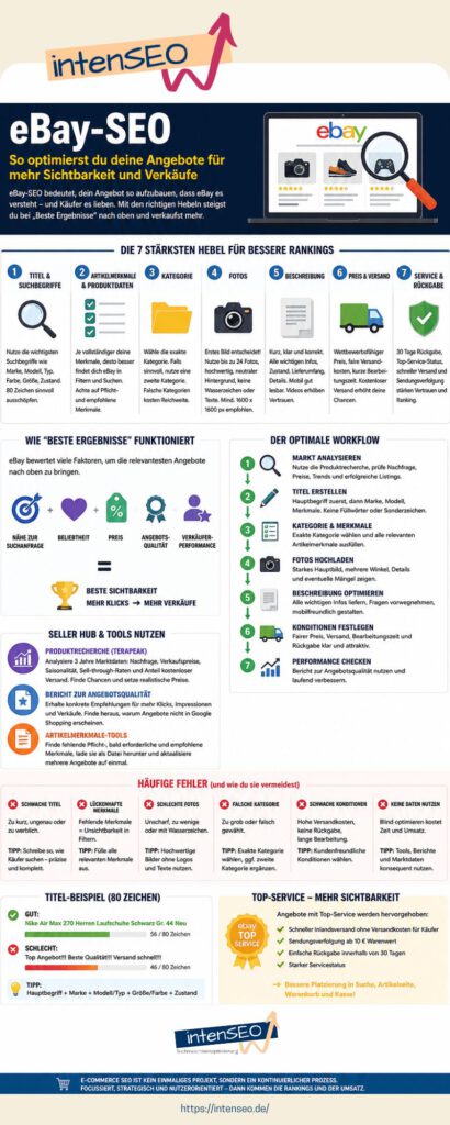 eBay SEO Checkliste