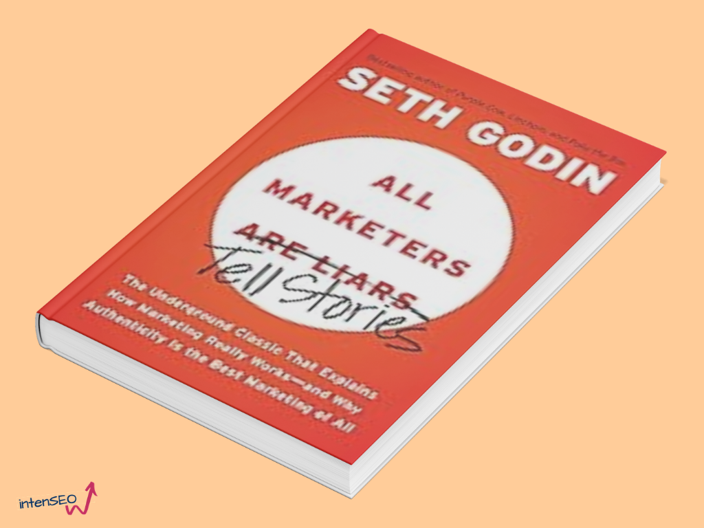 SEO Buchtipp All Marketers are liers tell stories